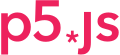 P5.js logo